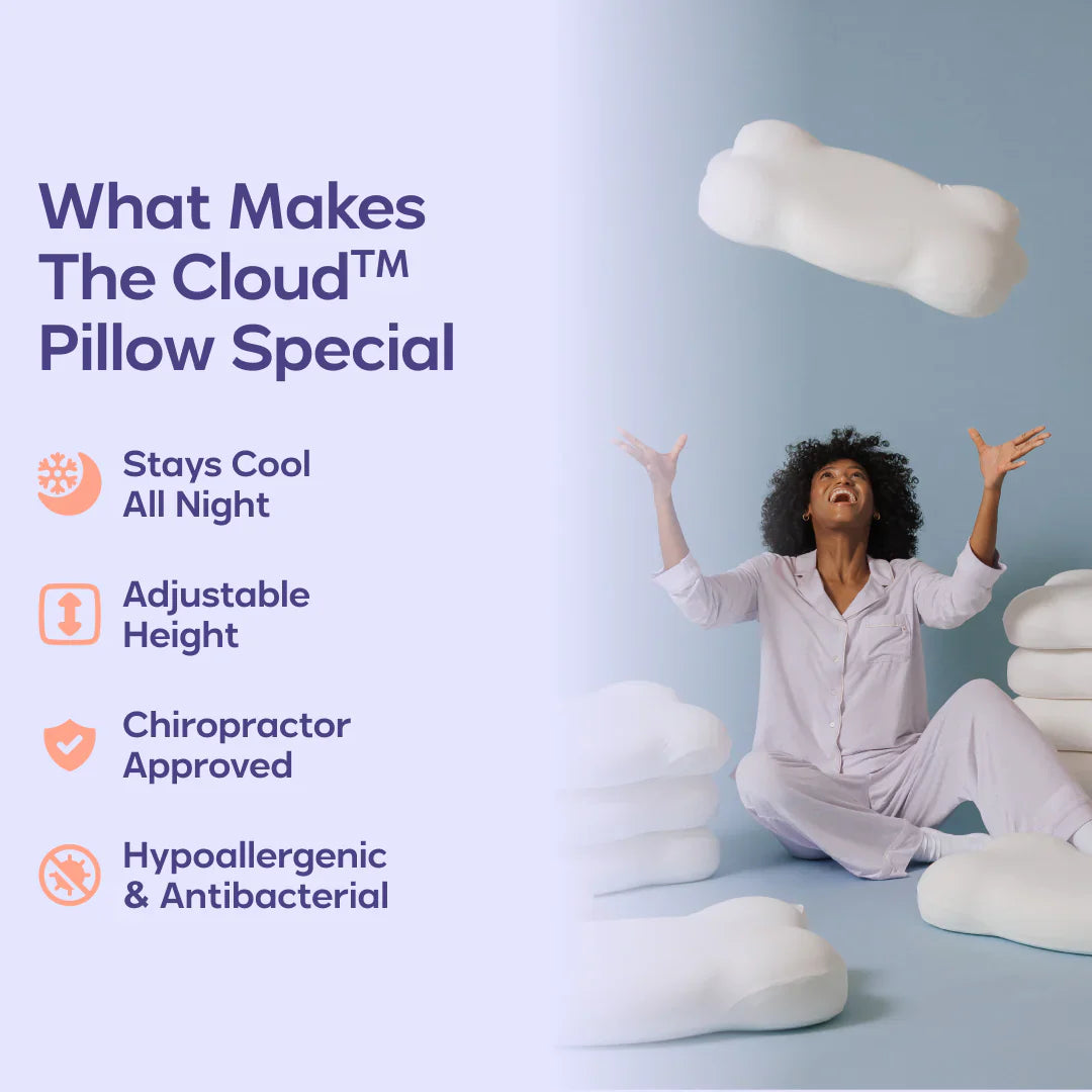 CloudRest Adjustable Cooling Pillow