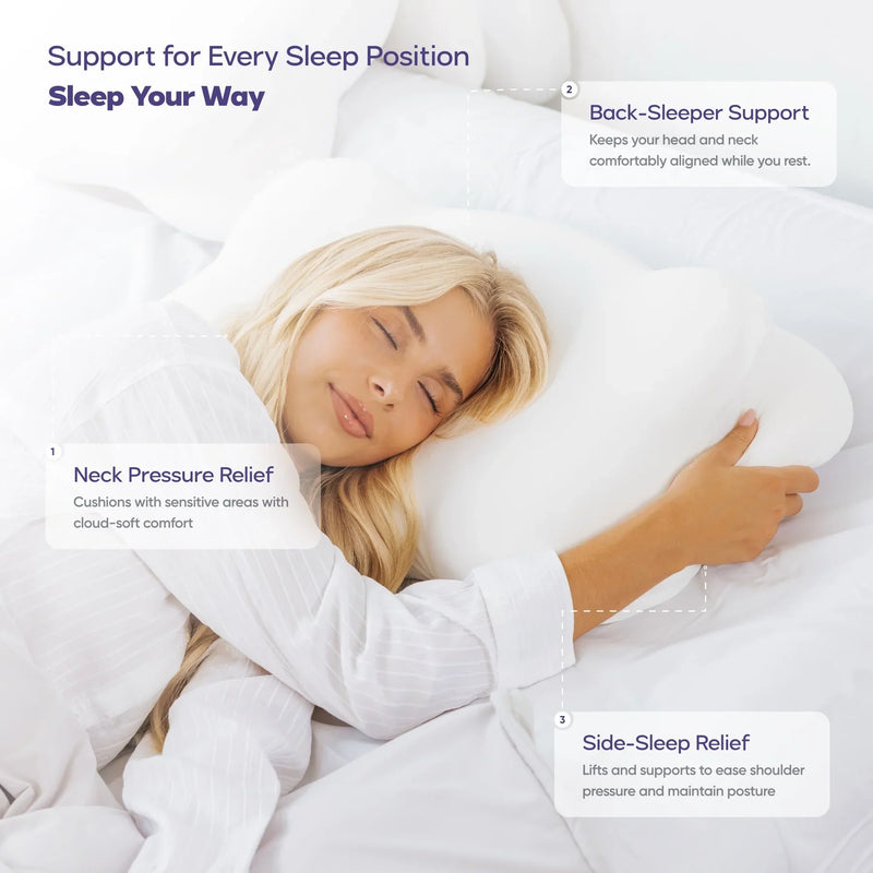CloudRest Adjustable Cooling Pillow