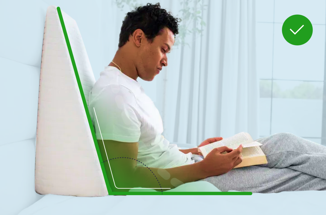 InclineRest™ Cooling Wedge Pillow